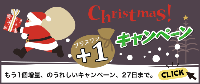 クリスマス＋1キャンペーン